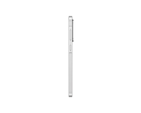 Samsung Galaxy A36 5G, vista lateral en color blanco