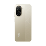 Xiaomi POCO C71 vista diagonal del frente del teléfono