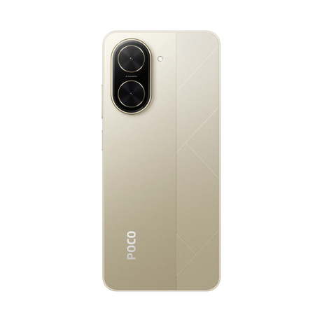 Xiaomi POCO C71 vista diagonal del frente del teléfono