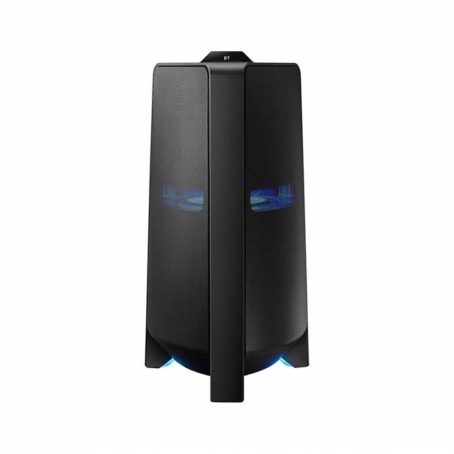 Samsung MX-T50 vista frontal con luces LED y audio bidireccional