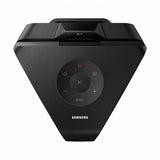Samsung MX-T50 y MX-T70 vista trasera con puertos y accesorios