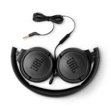 JBL Tune 500 vista frontal de audífonos de diadema