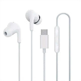 Auriculares Xiaomi In-Ear Tipo C negros, vista frontal del diseño