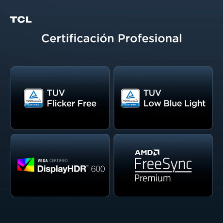 TCL 25G64 base y soporte del monitor gamer FHD