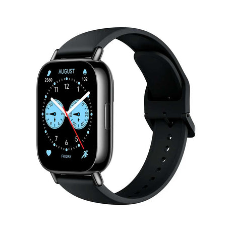 Xiaomi Redmi Watch 5 Lite negra, vista frontal con pantalla AMOLED