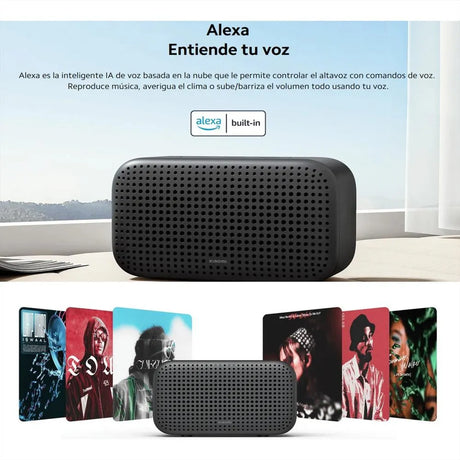 Xiaomi Smart Speaker vista superior con botones de control y asistente de voz